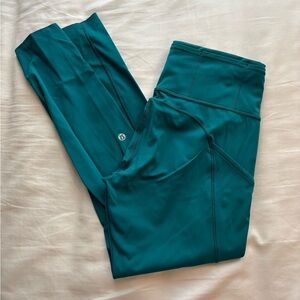 Lululemon Teal Leggings (not sure of style name)